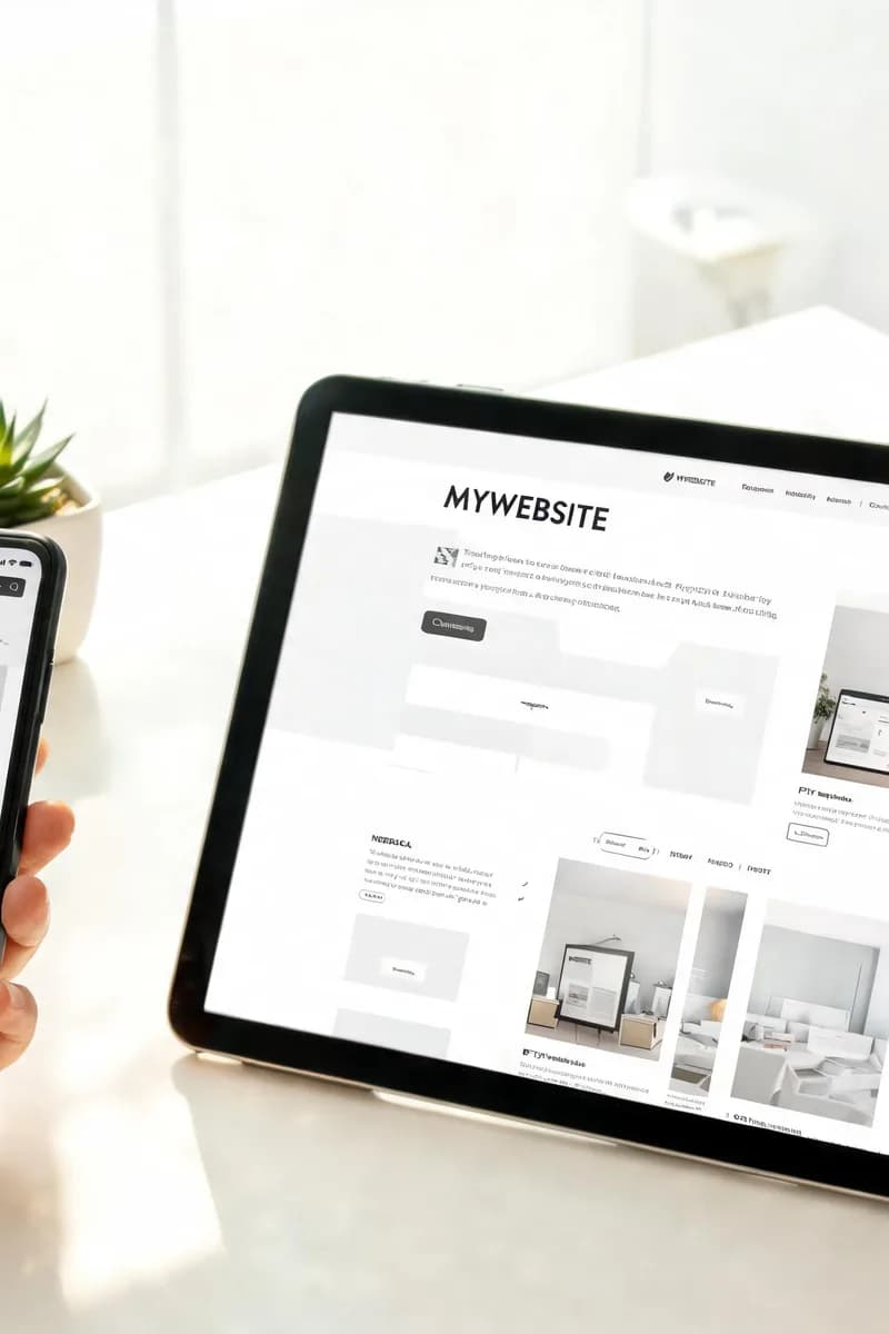 Experiência responsiva multi-dispositivo — House Mazzutti