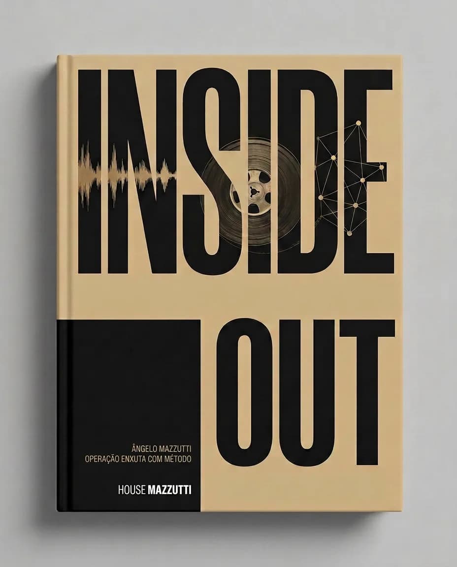 Capa Inside Out — Operação Enxuta com Método · House Mazzutti Academy Vol. 03