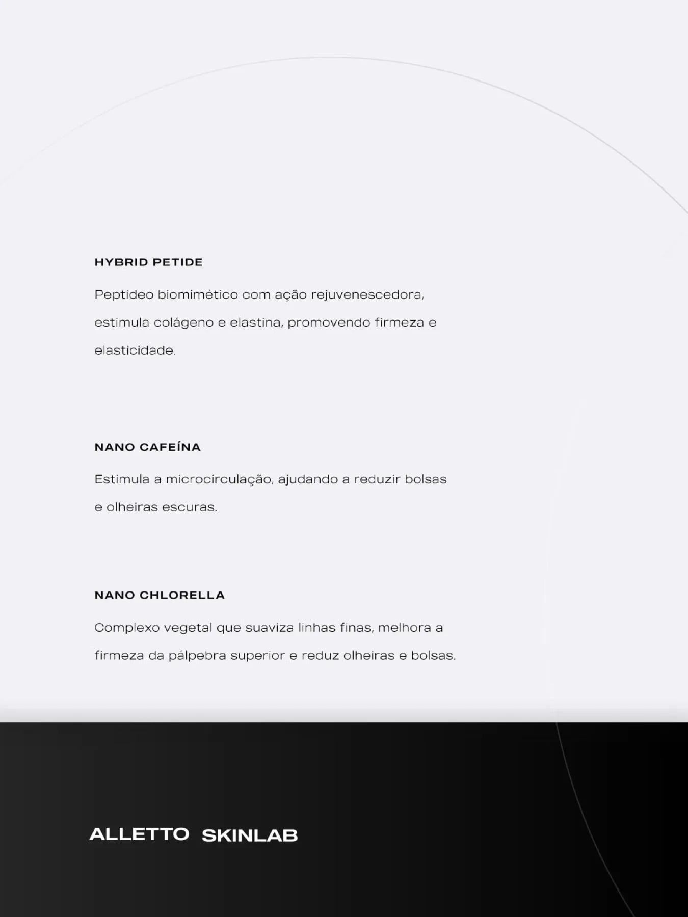 Alletto Skinlab — criativo 2