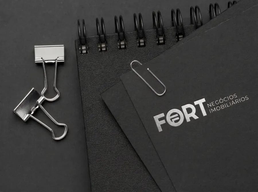 Fort Negócios Imobiliários — identidade visual House Mazzutti